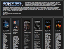 Tablet Screenshot of kascar.com